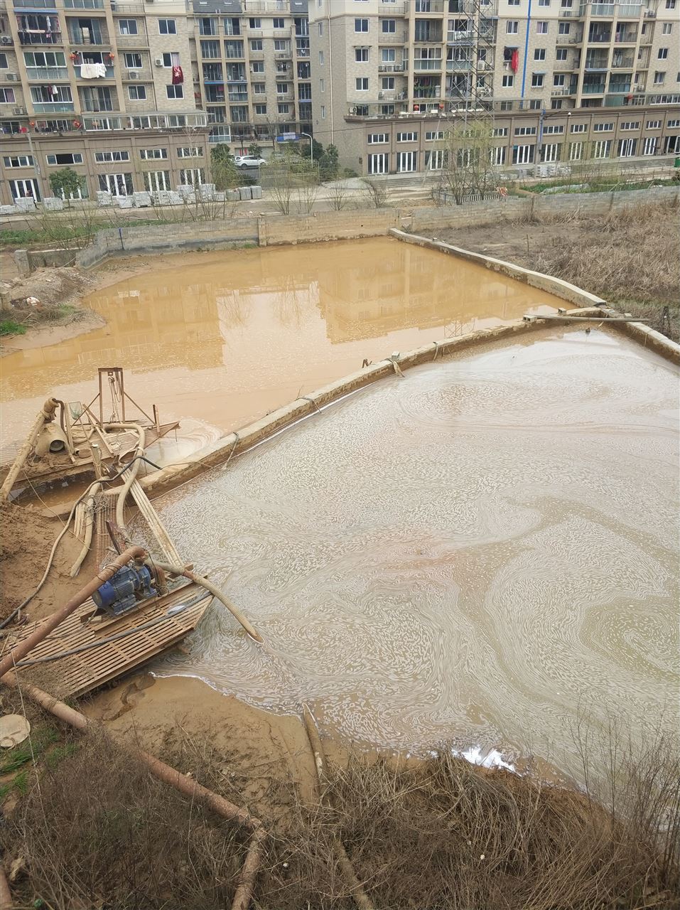 铜鼓沉淀池淤泥清理-厂区废水池淤泥清淤